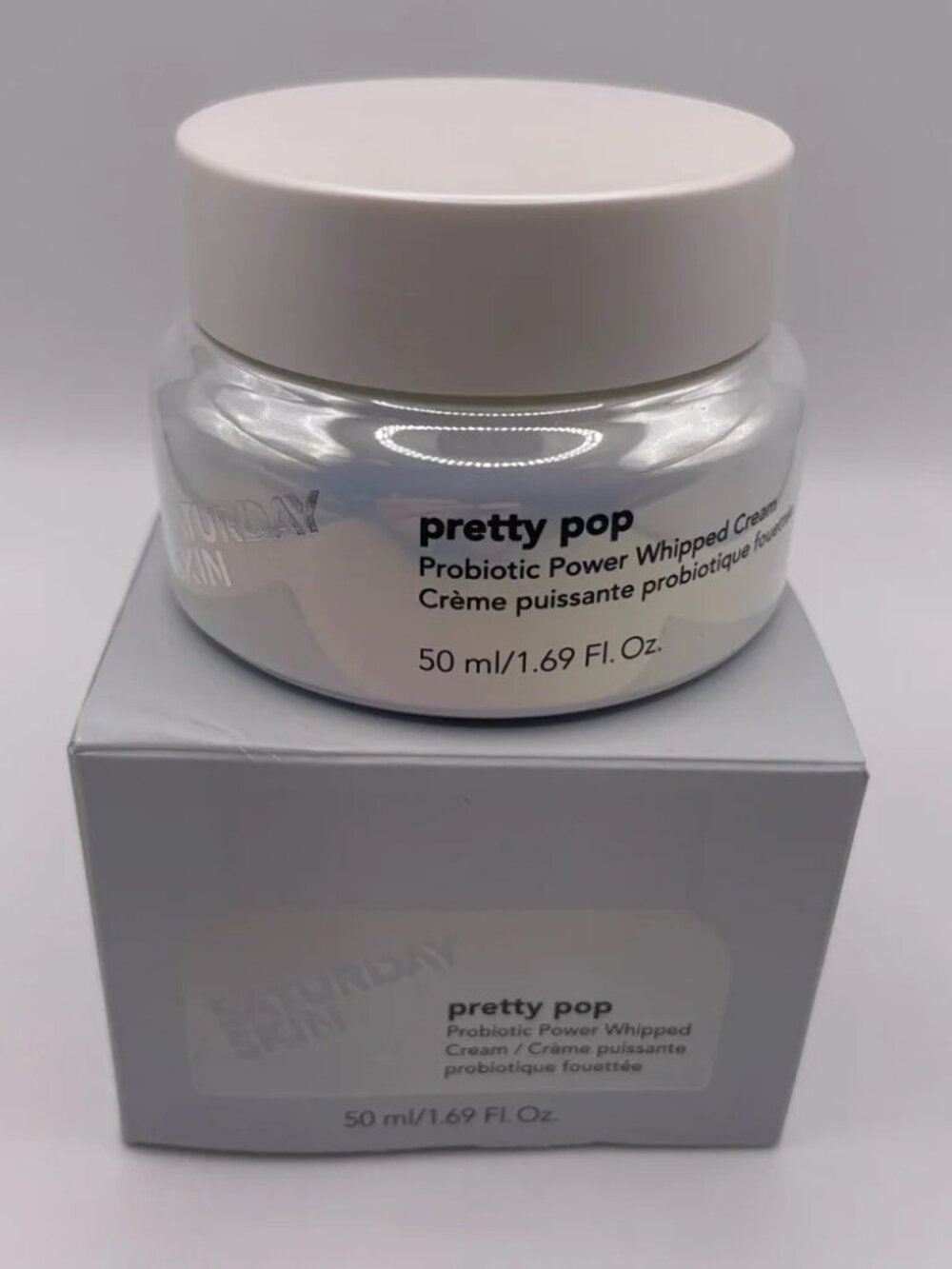 NEW Saturday Skin Pretty Pop Probiotic Power Whipped Cream